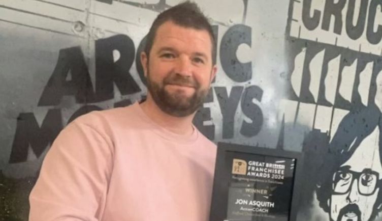 ActionCOACH’s Jon Asquith wins at Great British Franchisee Awards